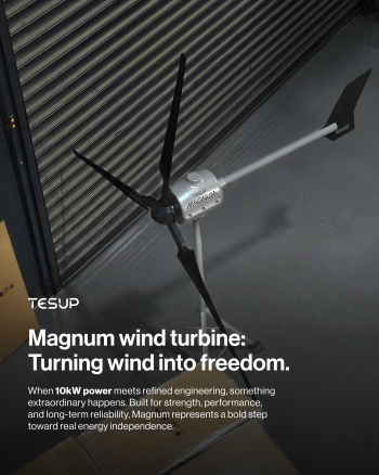 Vetroturbina Magnum: Pretvaranje Vetra u Slobodu