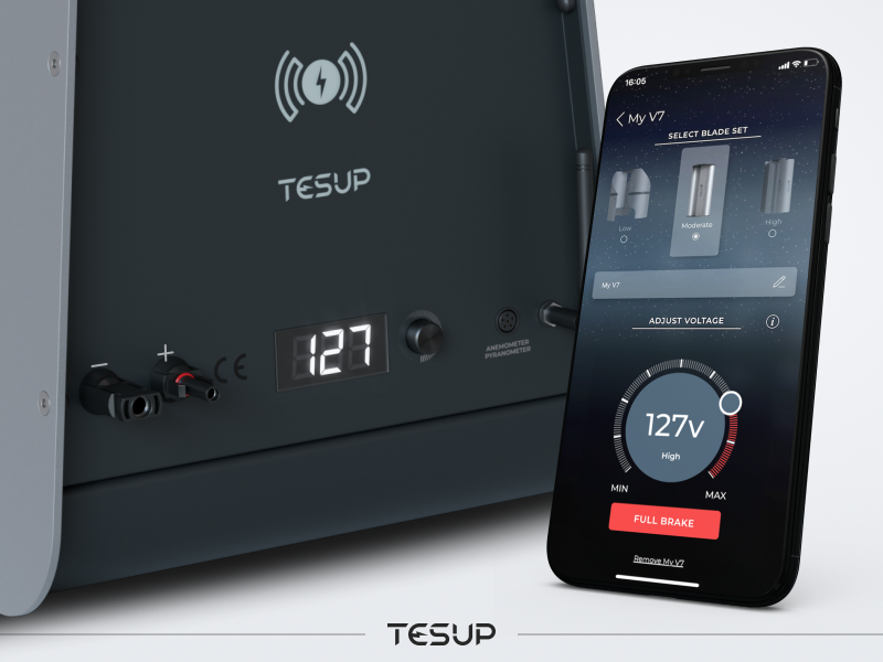 Wekraft IoT Revolution: Regulate your Wind Turbine from your smartphone