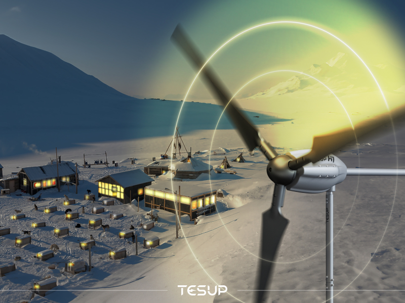 Wekraft Illuminates the North Pole