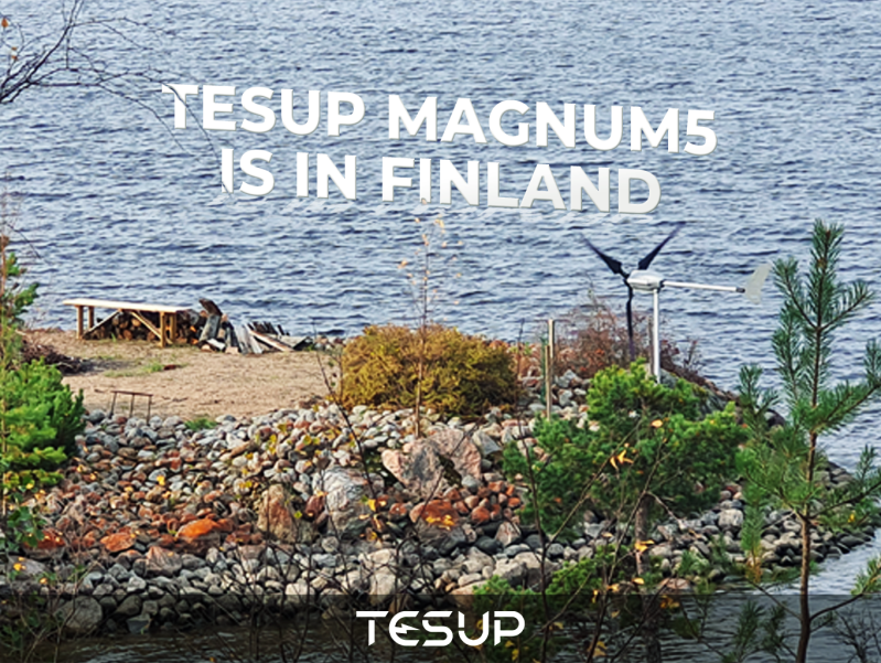 Wekraft Magnum5 Wind Turbine is in Finland
