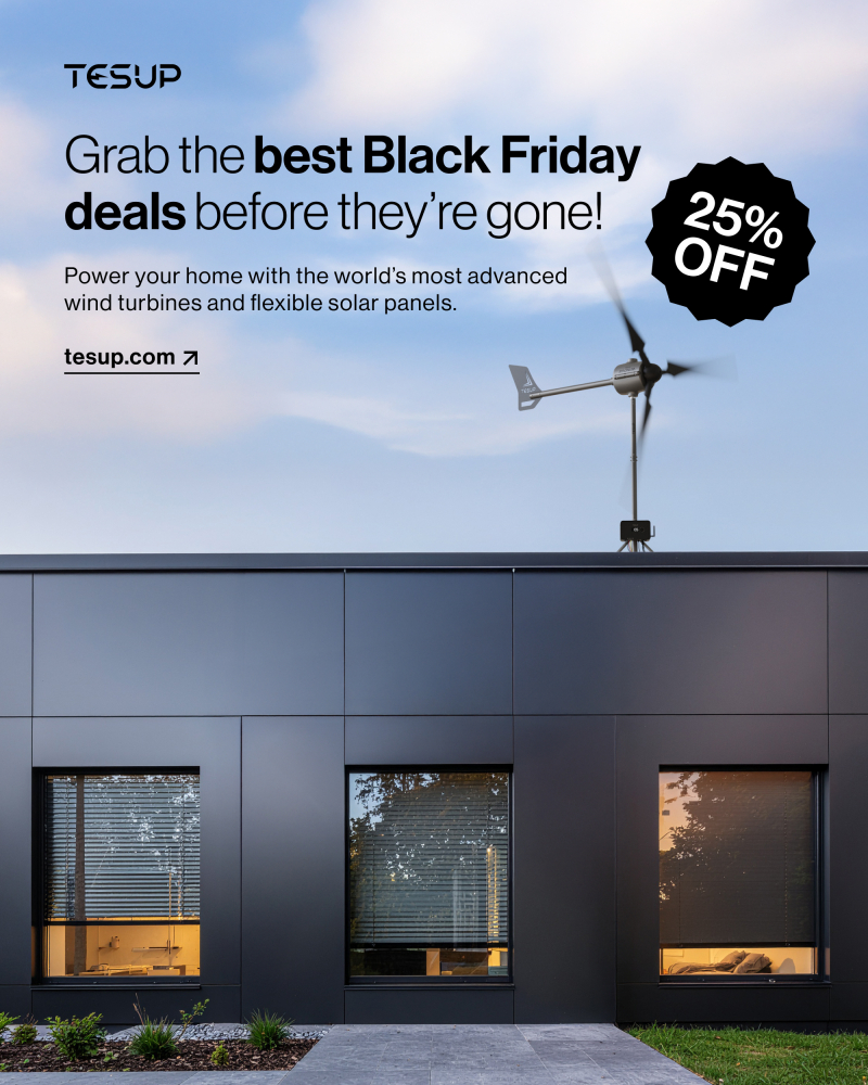 Black Friday 25% Off: Your Home Energy Revolution Starts Now