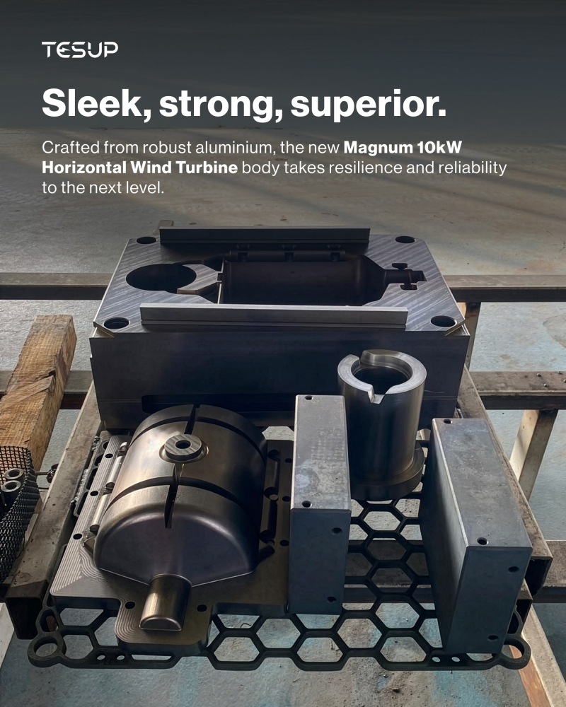 The New Era of Strength and Elegance: Wekraft Magnum Wind Turbine