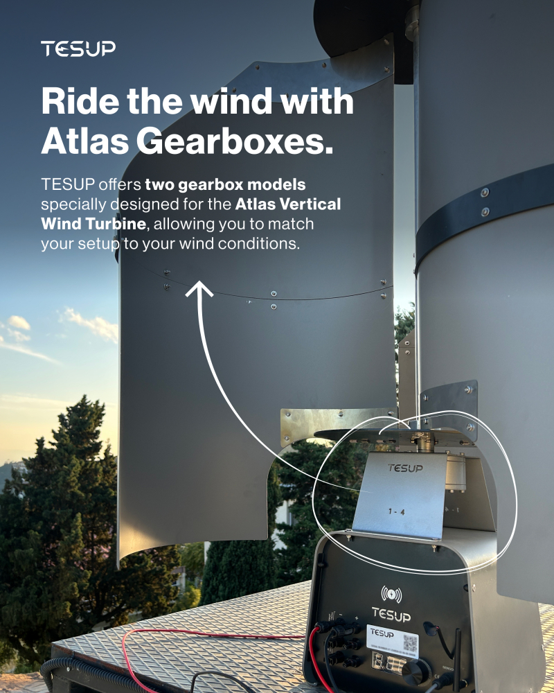 Ride the Wind with Atlas Gearboxes