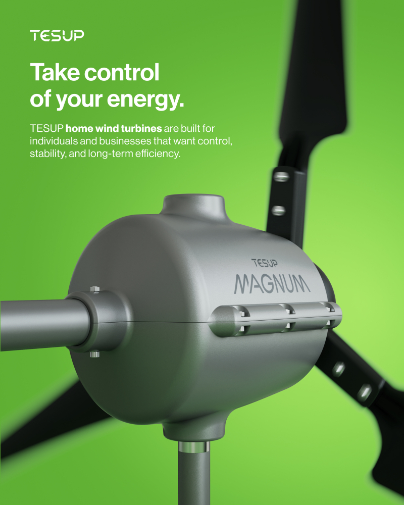 Wekraft Home Wind Turbines: Take Control of Your Energy