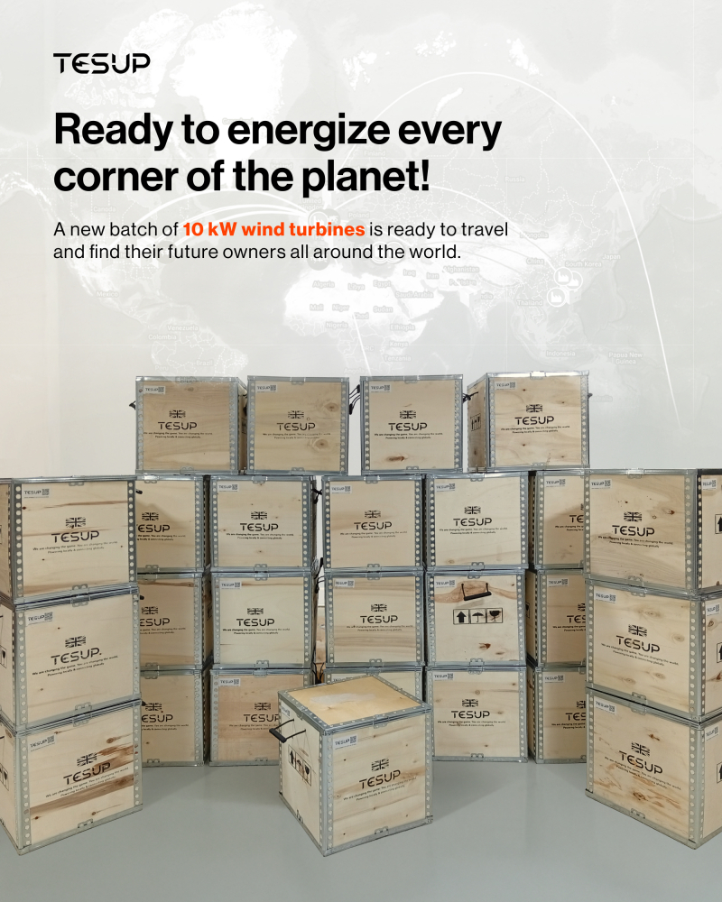 A New Wave of Wekraft 10 kW Wind Turbines Is Ready to Energize Every Corner of the Planet