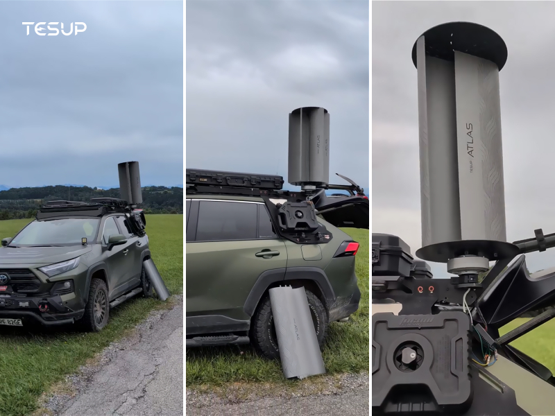 Wekraft Wind Turbines Are Now Charging Cars With Wind Power