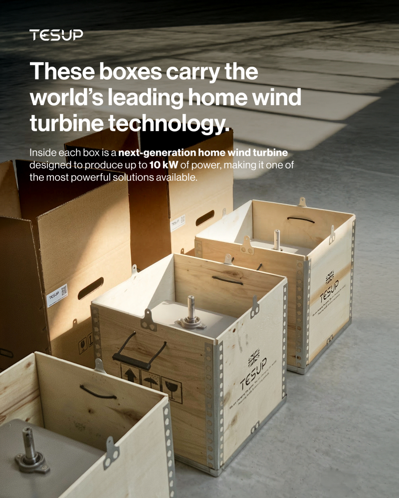 Inside These Boxes: The World’s Most Advanced Home Wind Turbines