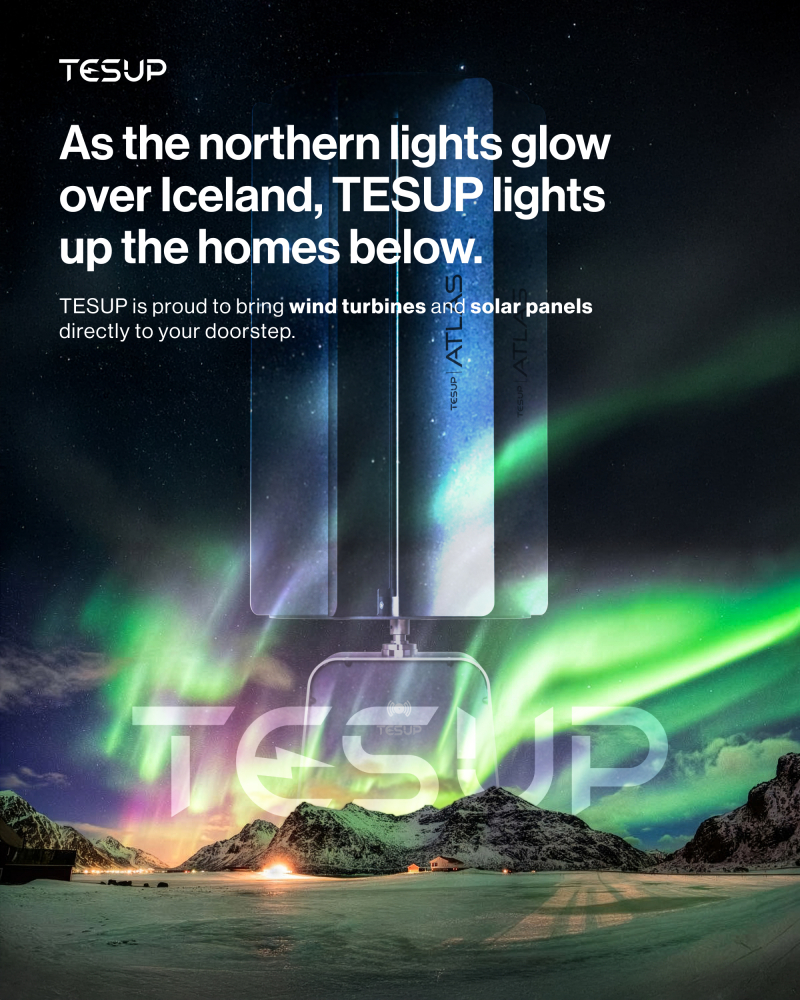 As the Northern Lights Glow Over Iceland, Wekraft Lights Up the Homes Below