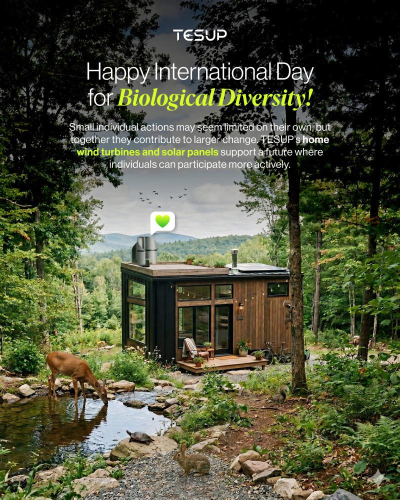 A Different Vision of Energy on International Day for Biological Diversity