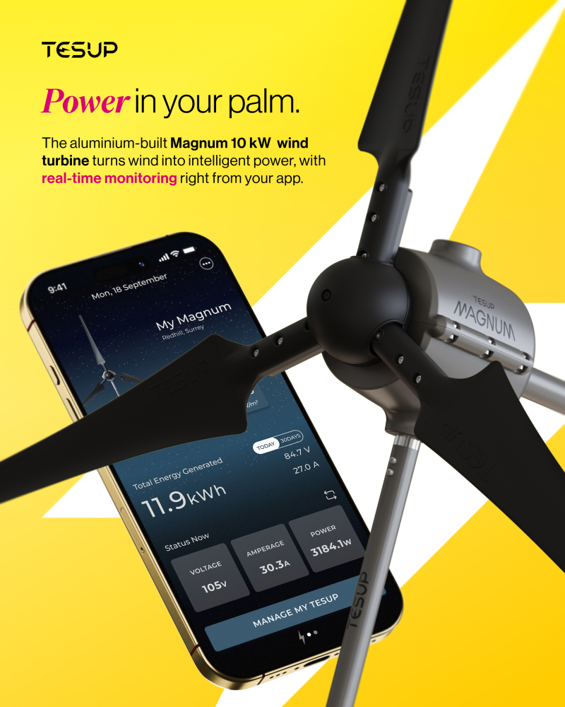 Magnum: The Wind Turbine That Thinks Smart