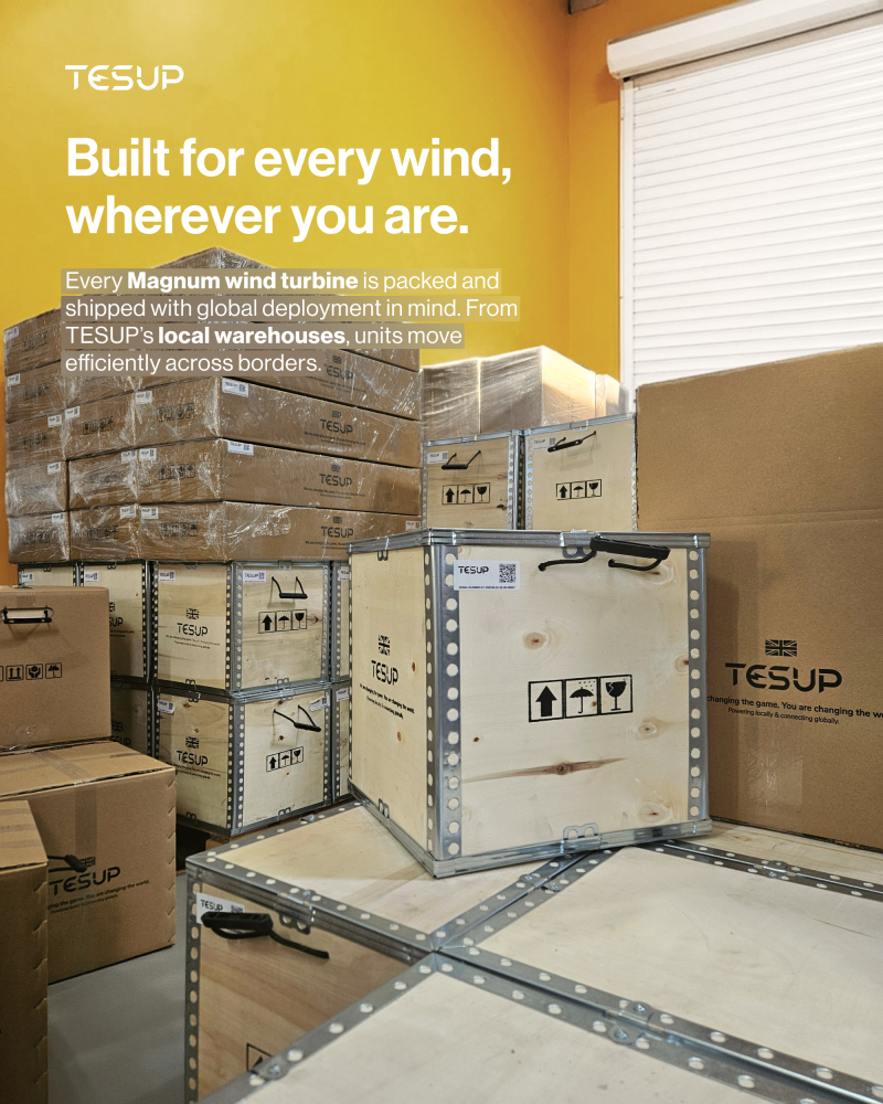 Global Energy, Local Power: Magnum Wind Turbines Ready Everywhere