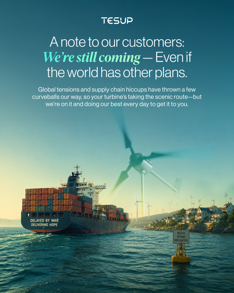 A Note to Our Customers: We’re Still Coming — Even if the World Has Other Plans
