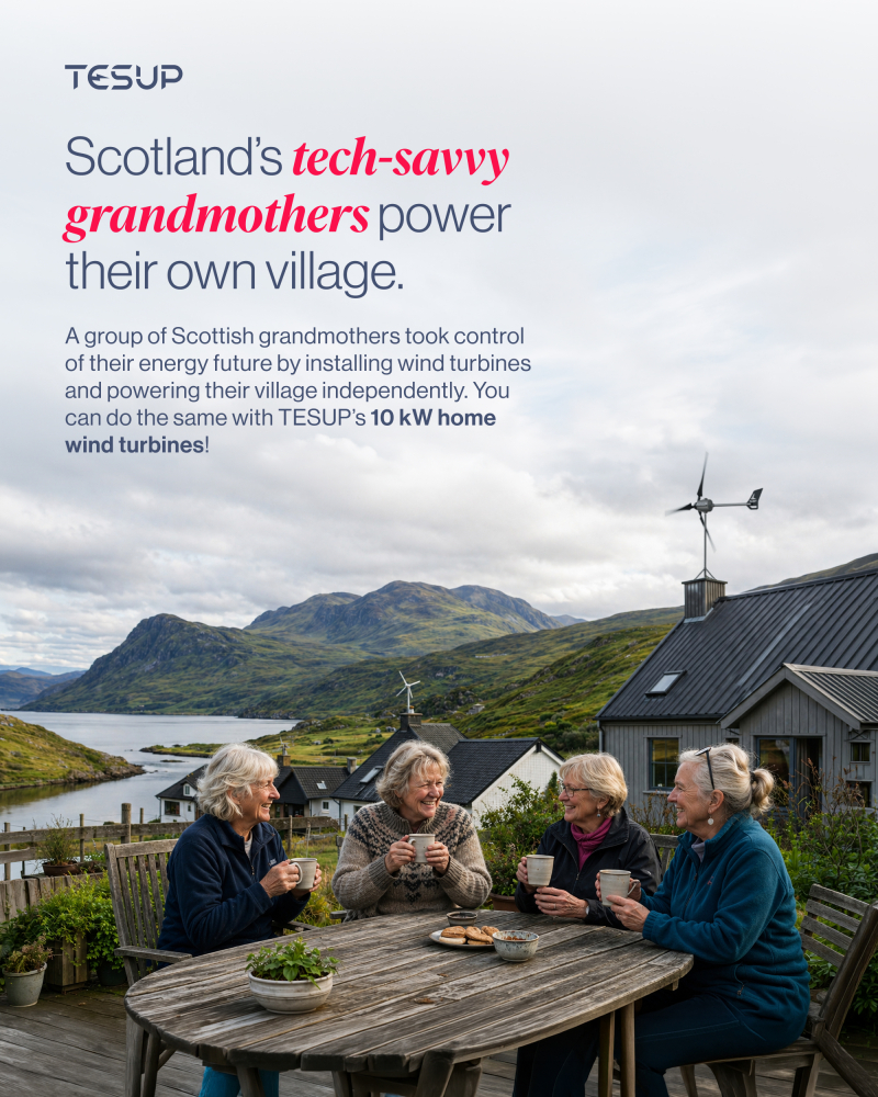 Tea, Turbines, and Tenacity: Scotland’s Grandmothers Power Their Own Village