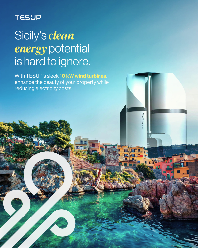 Italiens Sonne, Siziliens Wind und Wekraft