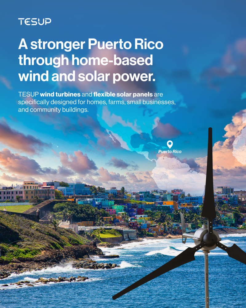 A Stronger Puerto Rico Through Home-Based Wind and Solar Power