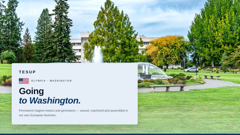 Auf dem Weg nach Washington