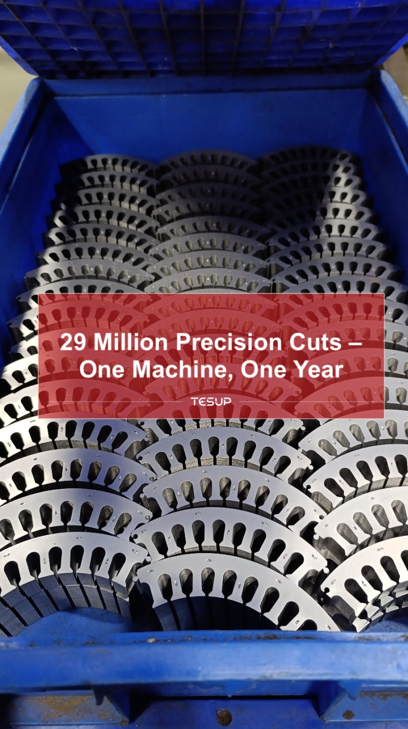 29 Million Precision Cuts — One Machine, One Year