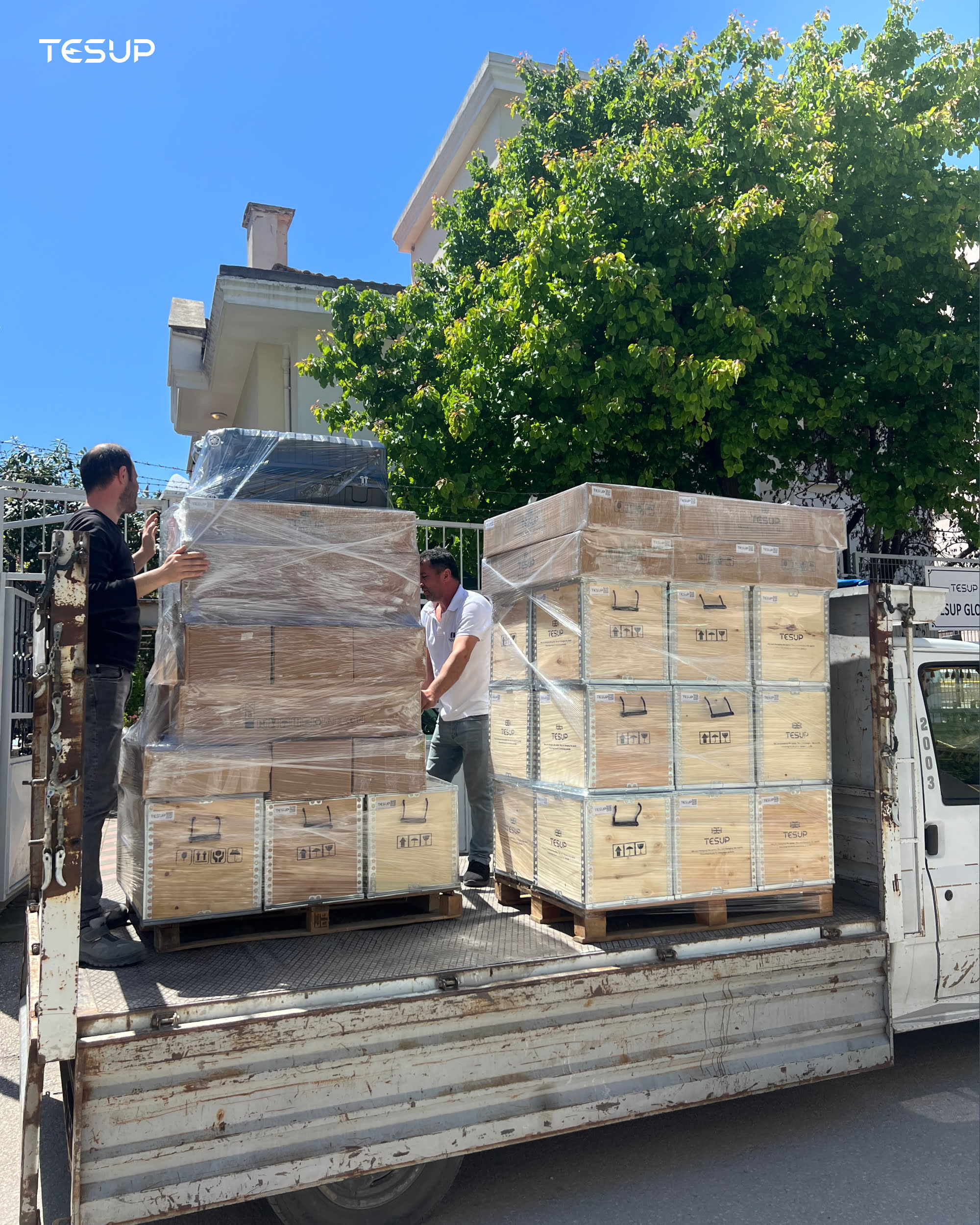 Wekraft Shipments Being Transported