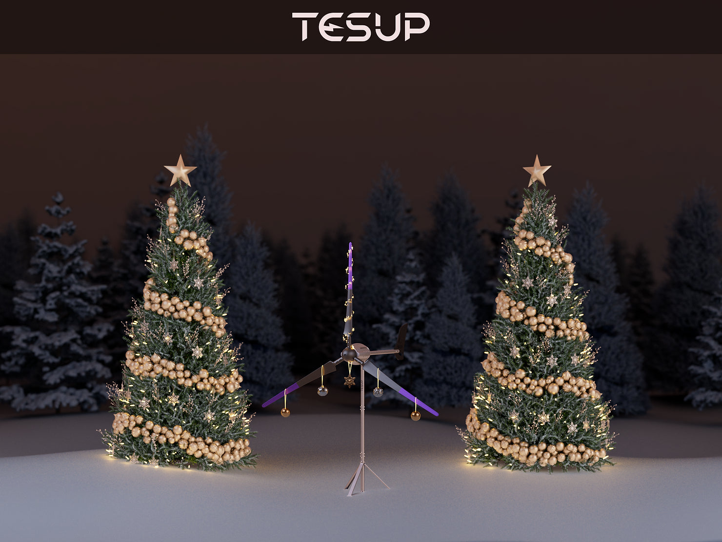 Wer wird diesen Dezember der beste Freund eines einzelnen Weihnachtsbaums sein?