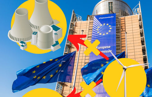 Lavagem Verde na UE! Como a energia nuclear e o gás natural poderiam receber financiamento para energias renováveis
