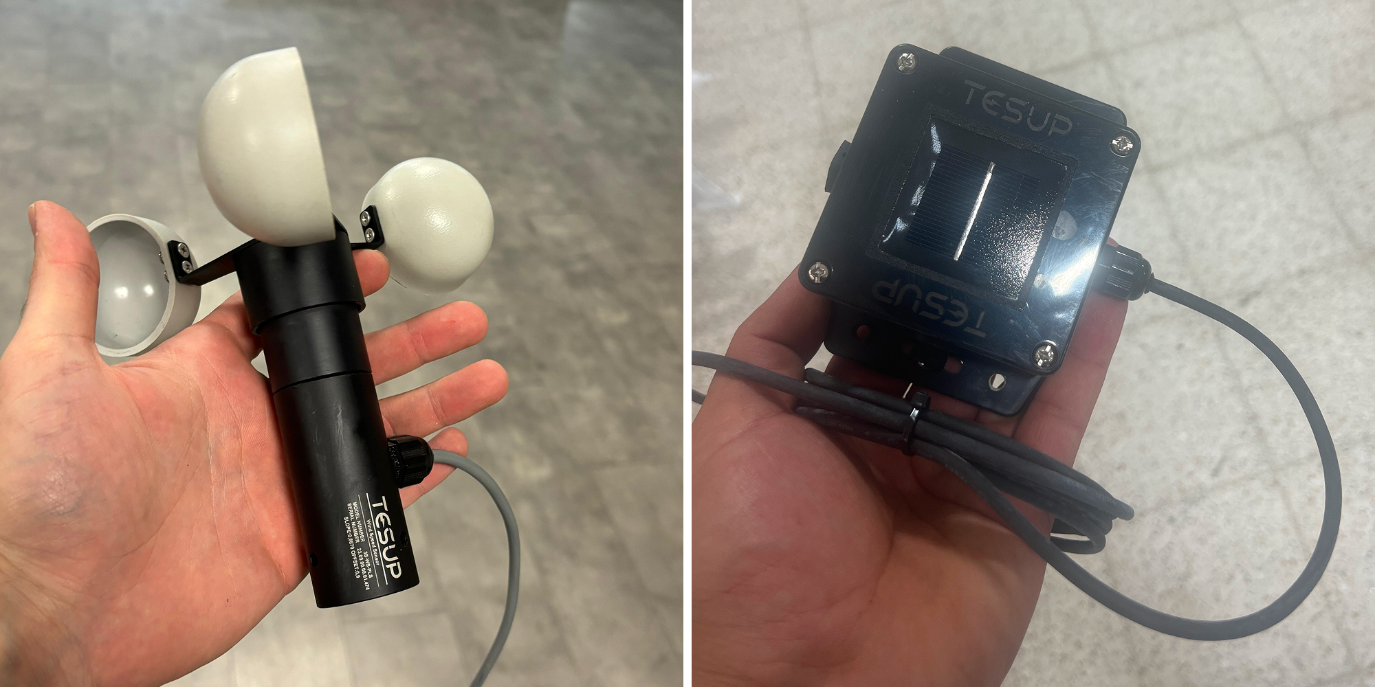 Wekraft Anemometer og Pyranometer