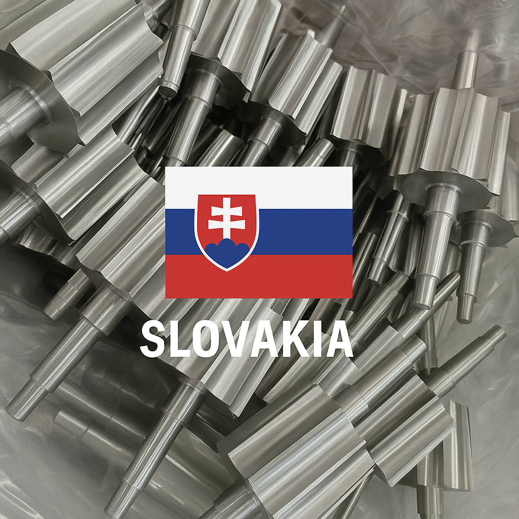 Fábrica da Wekraft Metal na Eslováquia