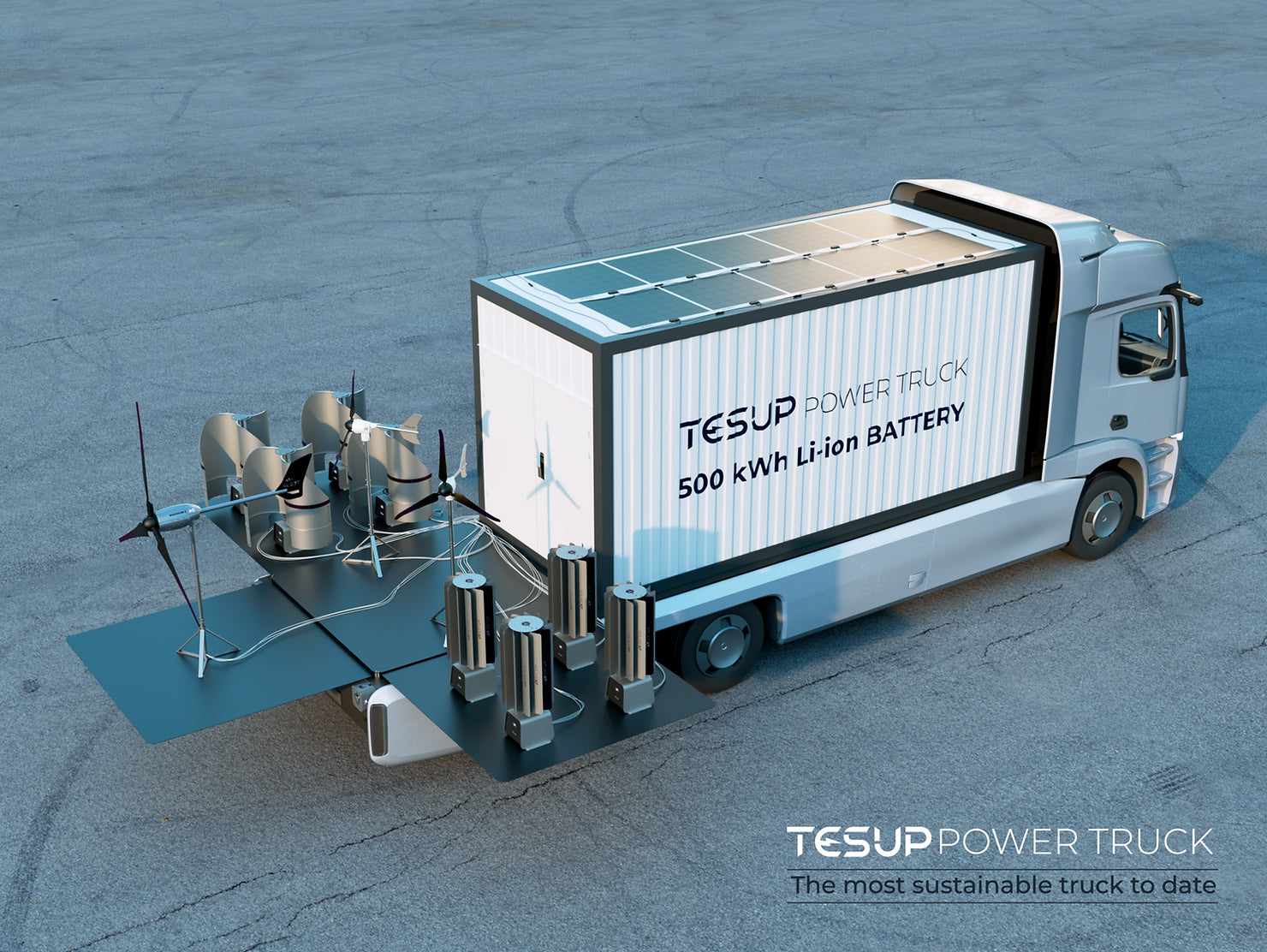 Présentation du camion le plus durable à ce jour : Wekraft Power Truck !