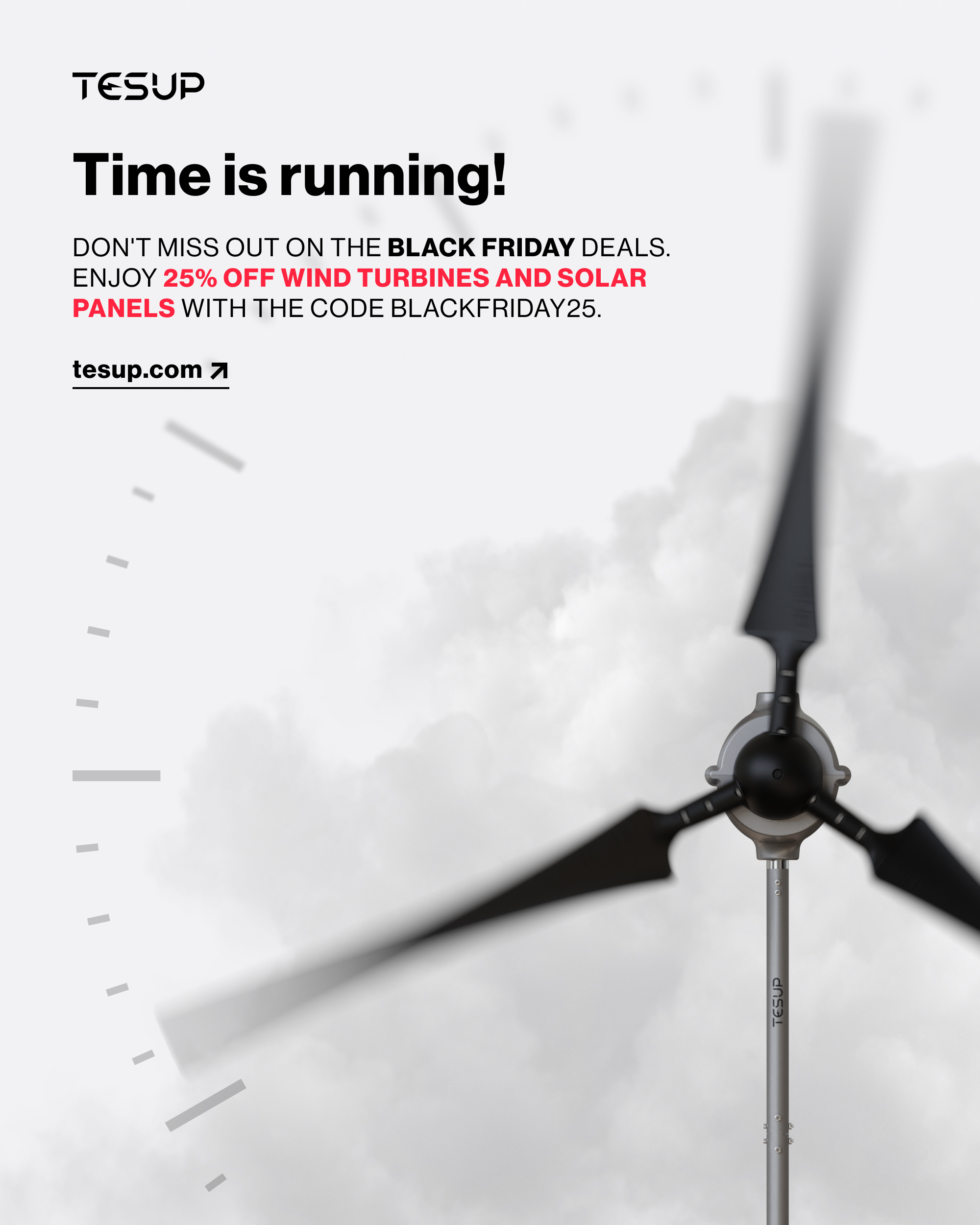 ¡El tiempo se acaba! ¡25% DE DESCUENTO!