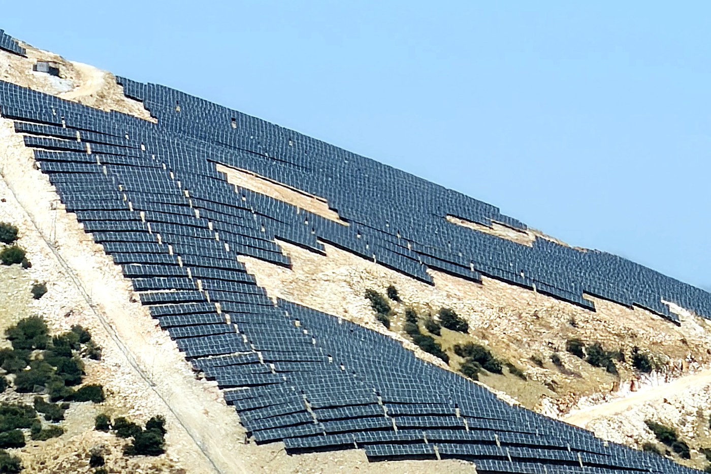 Utility-scale PV farms