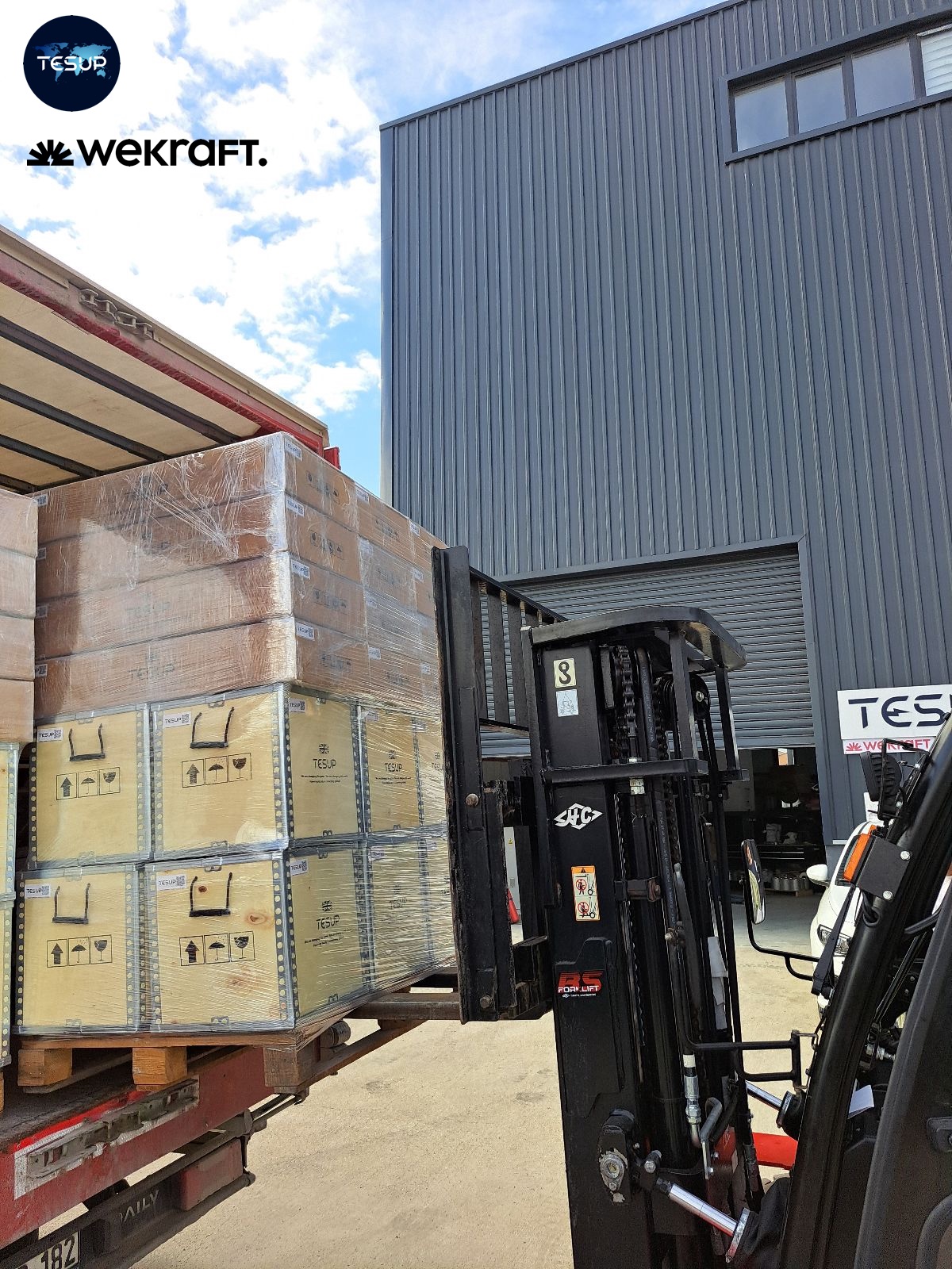 Wekraft Wind Turbine Shipments